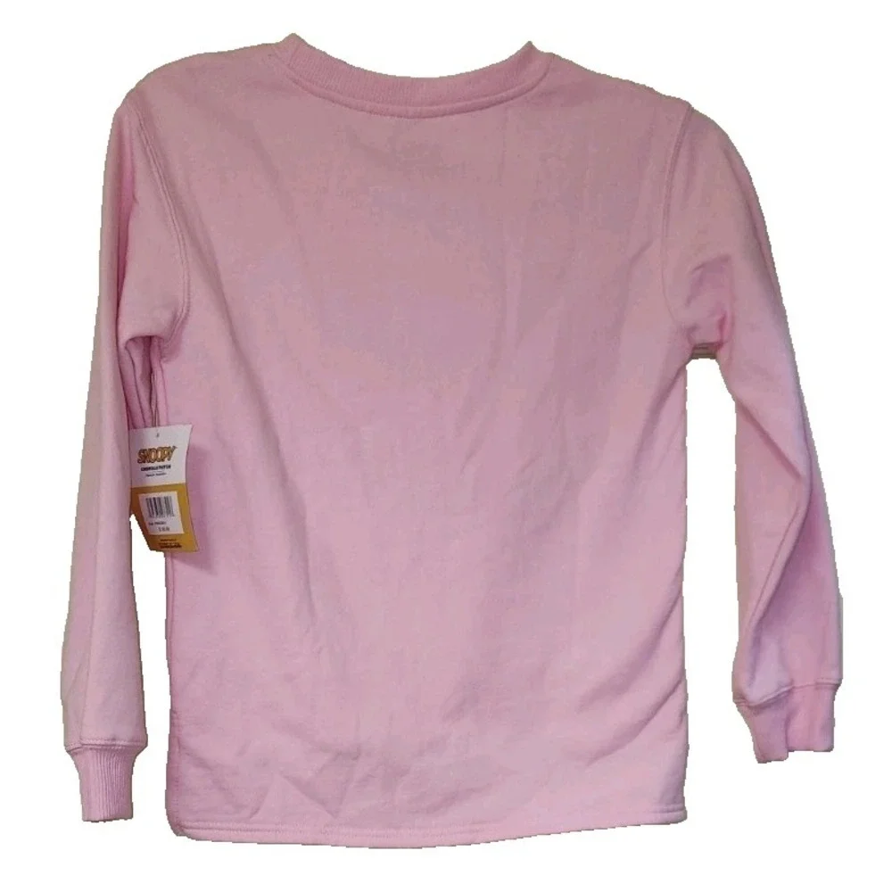 Brand New Peanuts Pink Snoopy Sweater.  Size XL Juniors